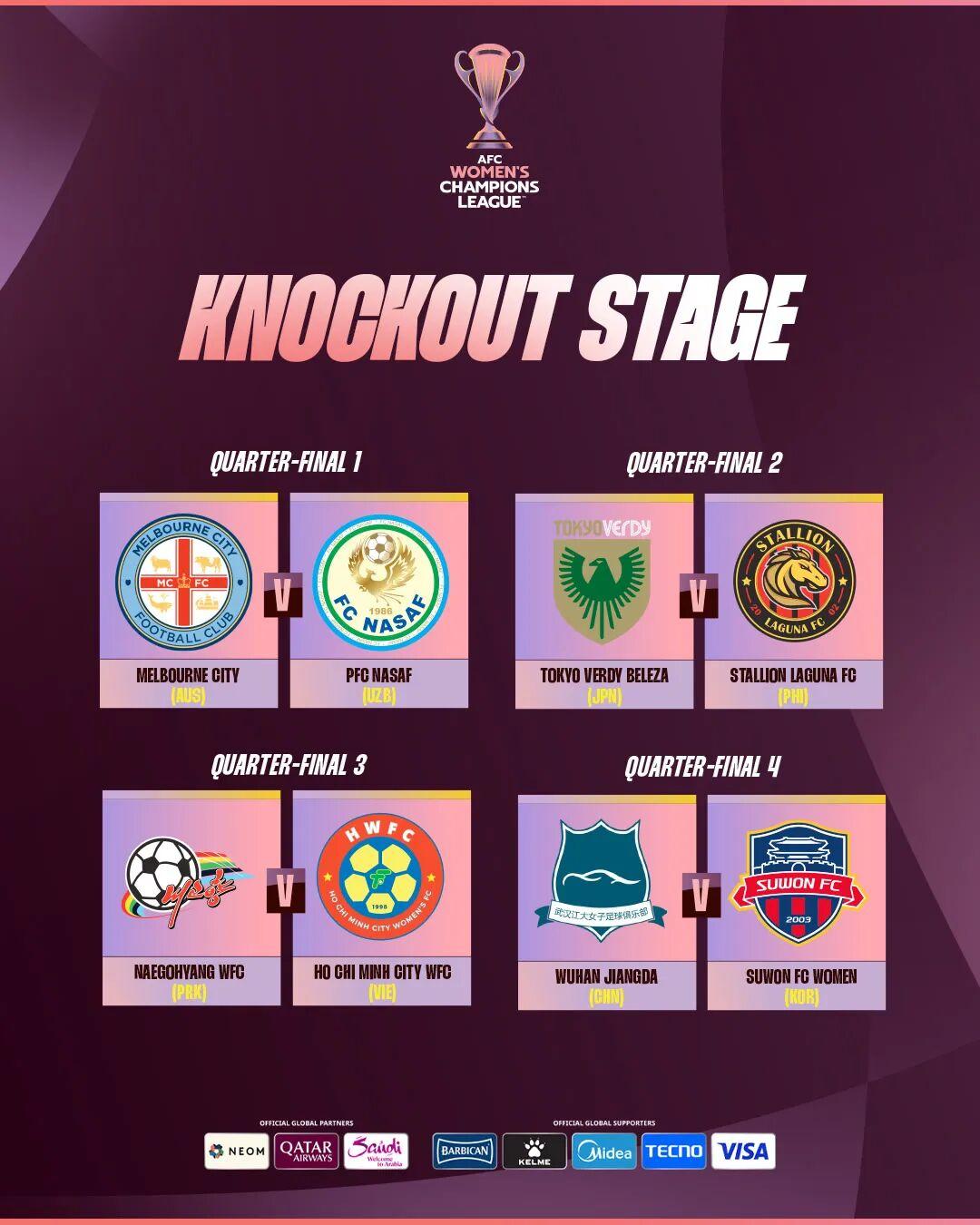 九游体育比分-遇见“老熟人”！武汉女足亚冠八强战对手出炉